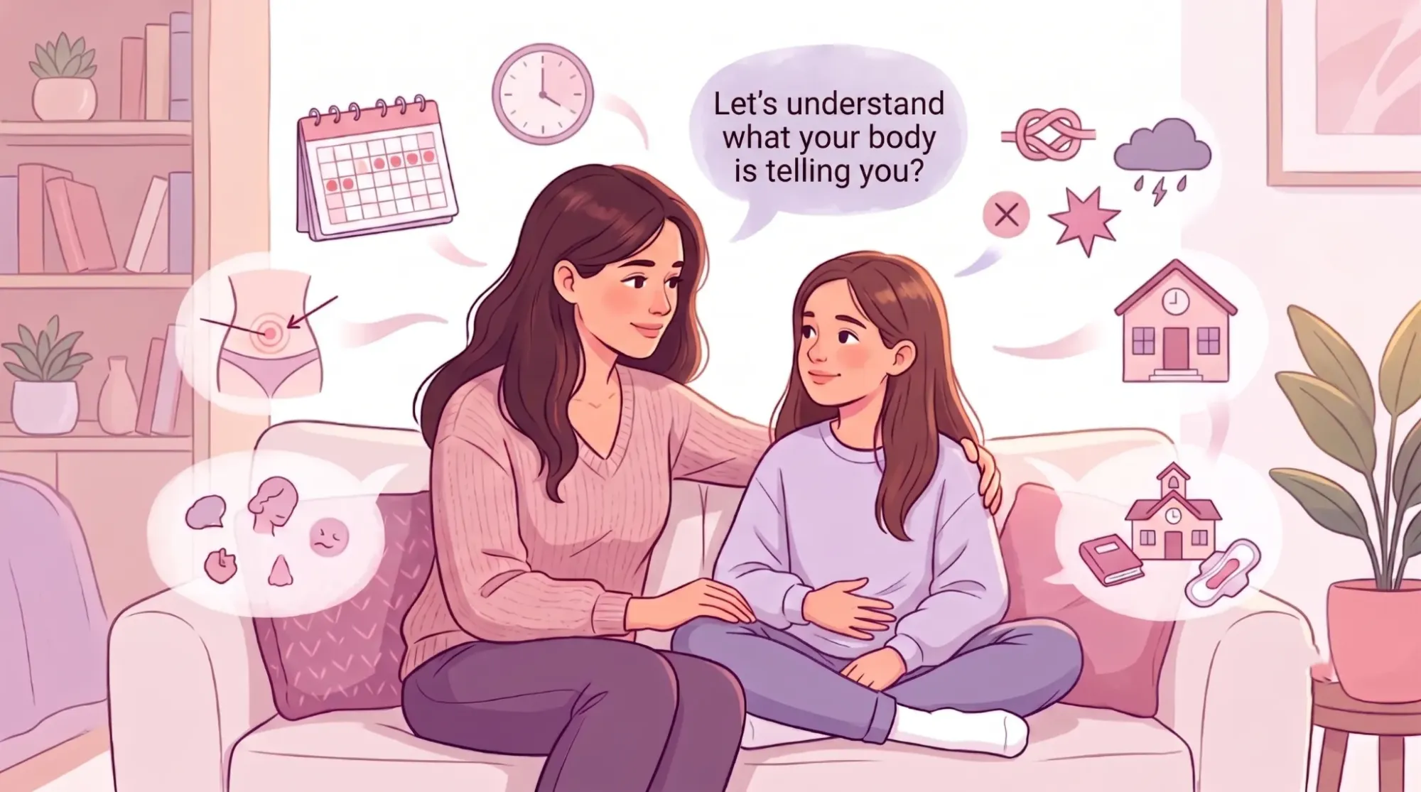 Mom-and-daughter